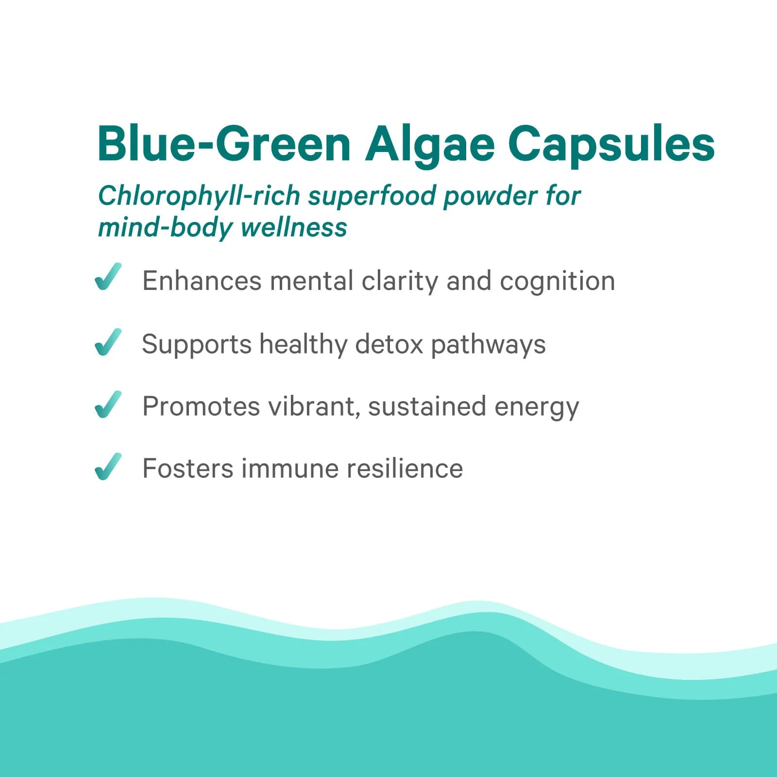 Organic Blue-Green Algae Capsules