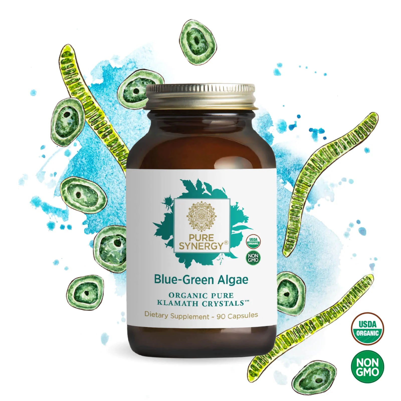 Organic Blue-Green Algae Capsules