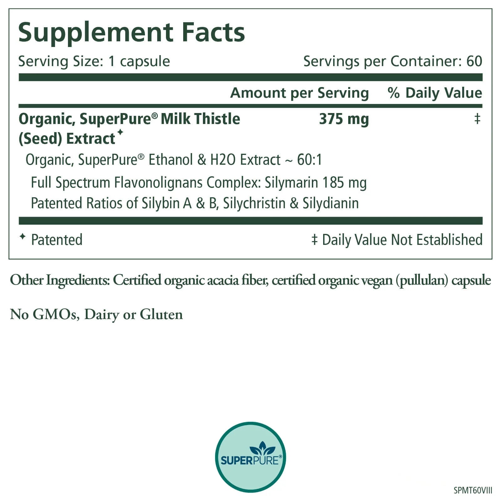 SuperPure® Milk Thistle Extract