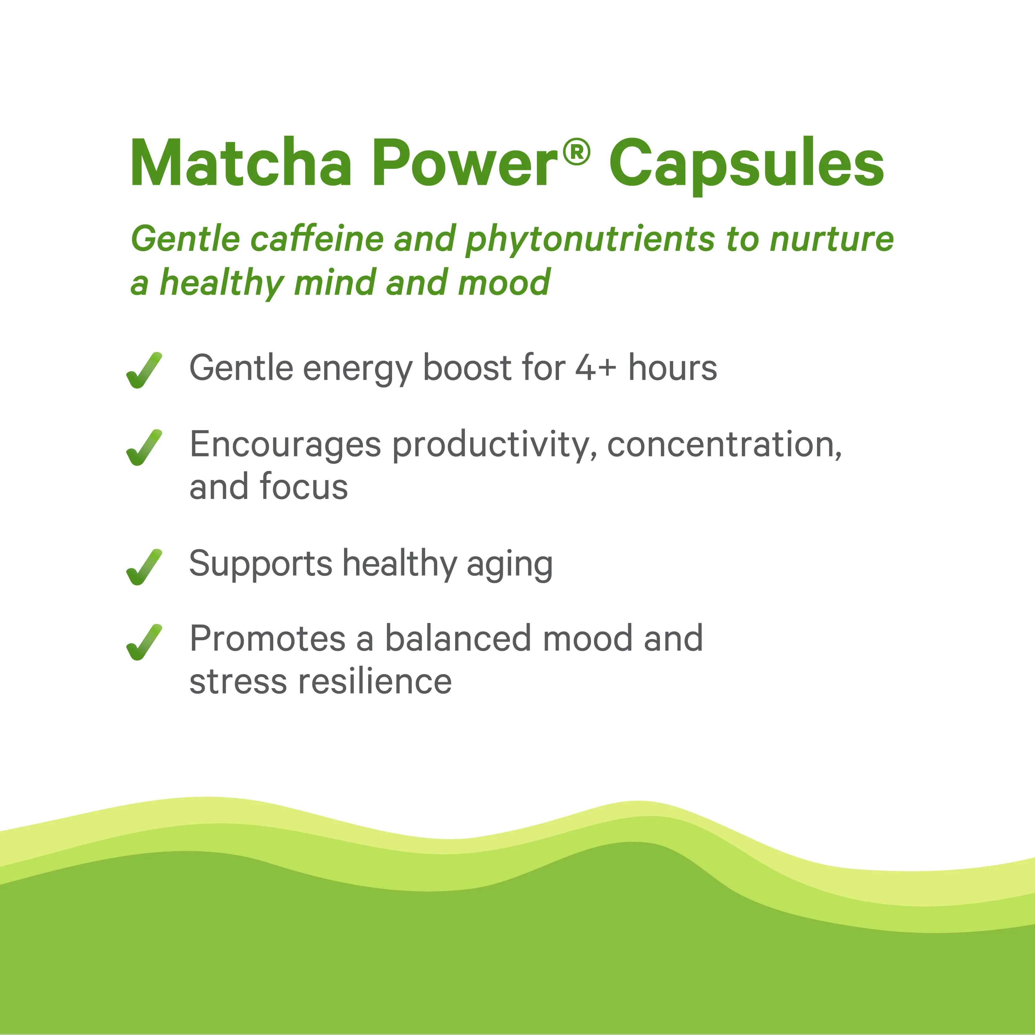 Organic Matcha Power® Capsules
