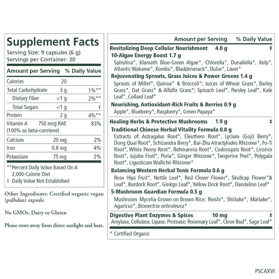 PURE SYNERGY® SUPERFOOD CAPSULES