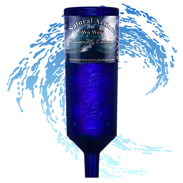 Natural Action Cobalt Blue Portable Water Revitalizer