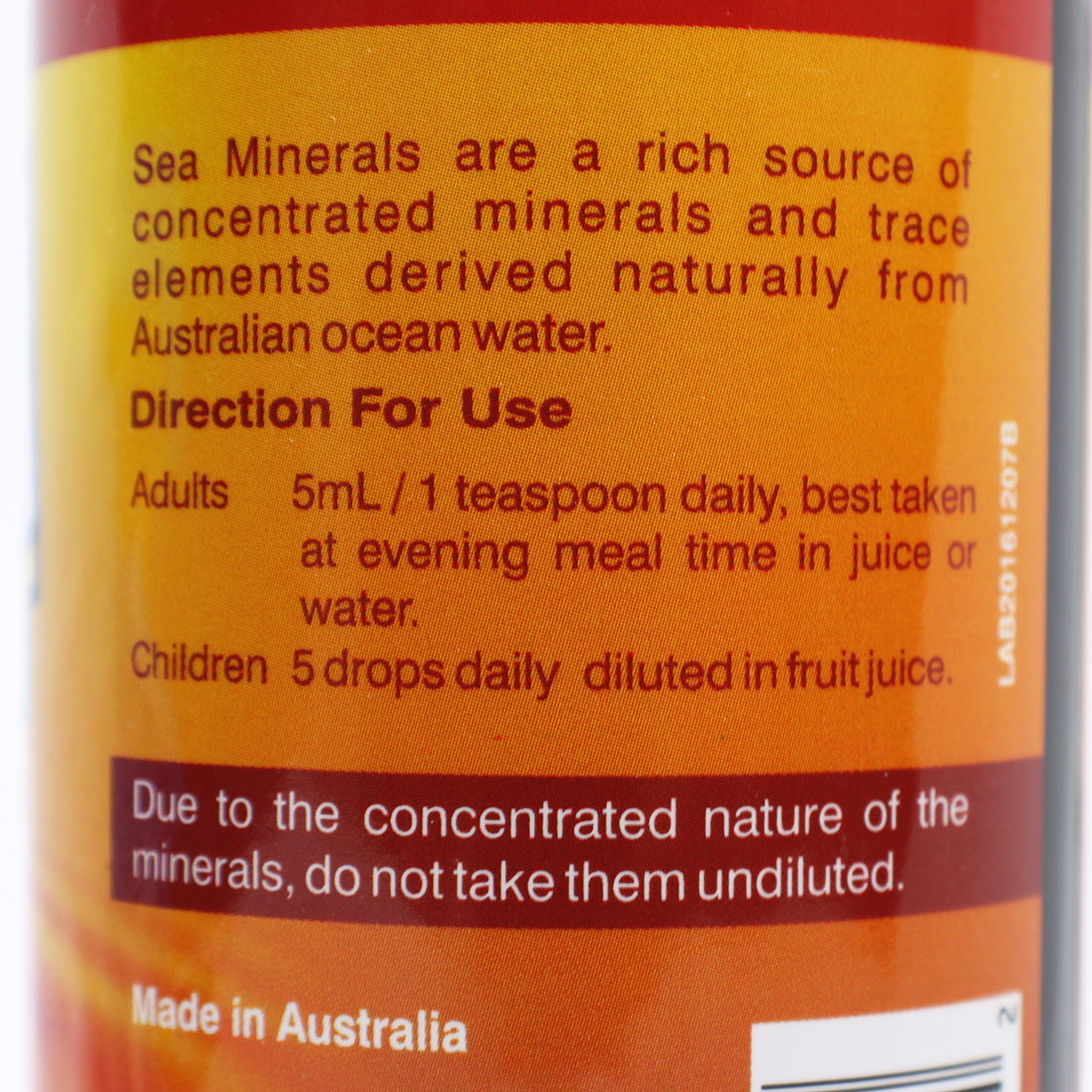 Supa Boost Ocean Derived Sea Minerals 250ml