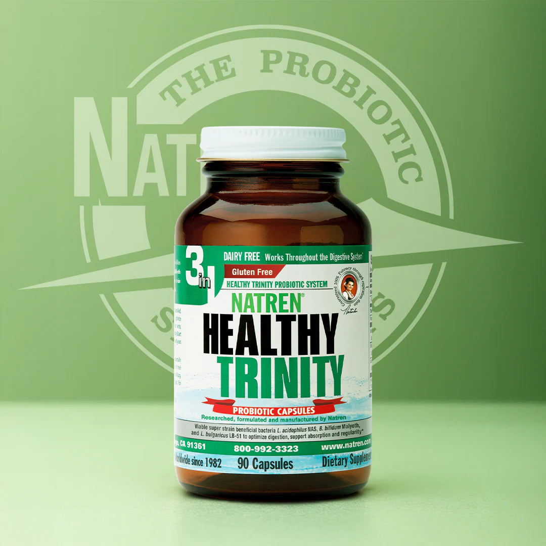 Natren Healthy Trinity® (3-in-1) 90 Capsules(Keep refrigerated)