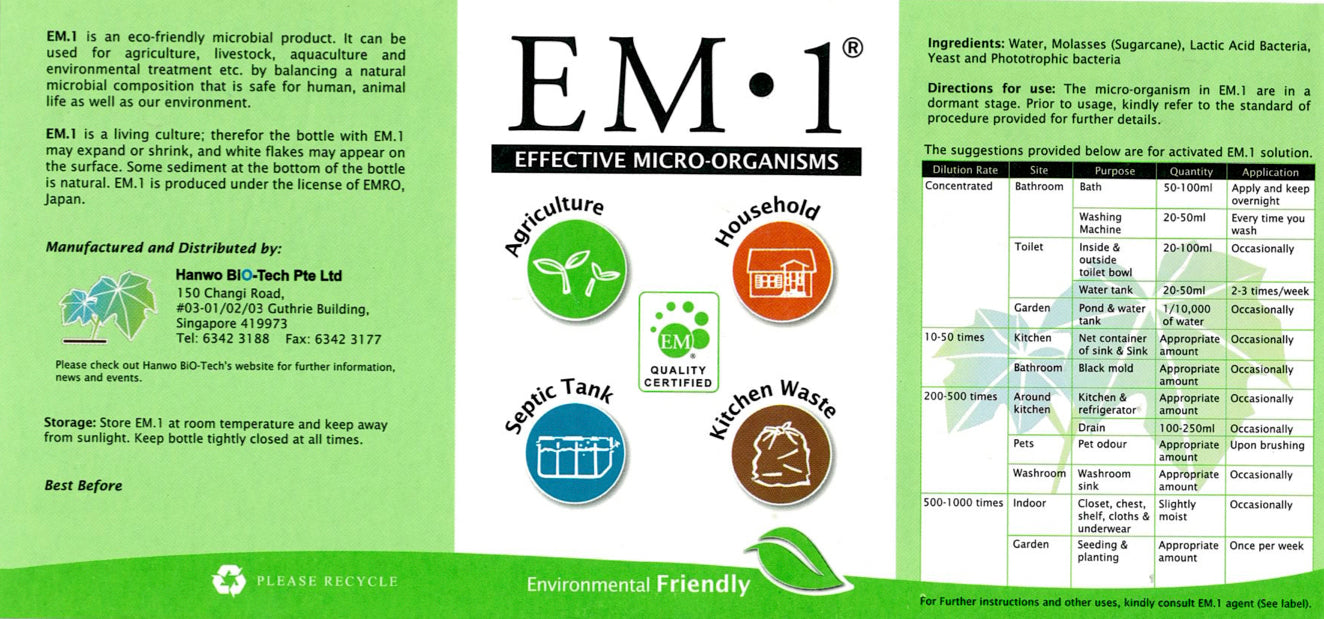 EM.1 (Effective Micro-Organisms)
